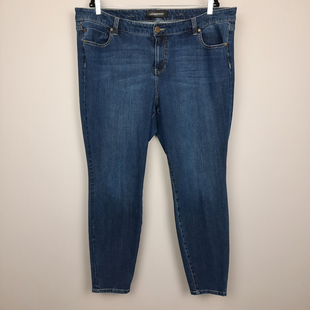 Liverpool Midrise Skinny Jeans Lynx Wash size 20W
